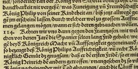An illustration from Elisabethen der Königin inn Engellandt, vnd Irrlandt, &c. : Edict, den neun vnd zweyntzigisten Nouembris dess fünfftzehenhundert ein vnd neuntzigsten Jars zu Londra öffentlich publiciert. (1593)