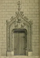 An illustration from El Monasterio de San Jeronimo el Real de Madrid, estudio historico-literario (1888)