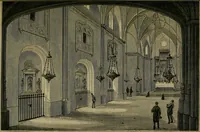 An illustration from El Monasterio de San Jeronimo el Real de Madrid, estudio historico-literario (1888)