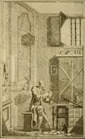 An illustration from Eloge de l'enfer. Ouvrage critique, historique, et moral (1759)