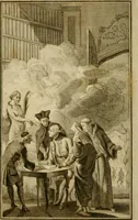 An illustration from Eloge de l'enfer. Ouvrage critique, historique, et moral (1759)