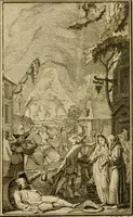 An illustration from Eloge de l'enfer. Ouvrage critique, historique, et moral (1759)