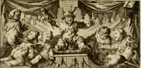 An illustration from Eloge de l'enfer. Ouvrage critique, historique, et moral (1759)