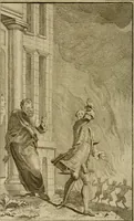 An illustration from Eloge de l'enfer. Ouvrage critique, historique, et moral (1759)
