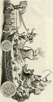 Picture 49 of 59 from Eloges et discours sur la triomphante reception du roy en sa ville de Paris, apres la reduction de la Rochelle : accompagnez des figures, tant des arcs de triomphe que des autres preparatifs (1629), leaf 196