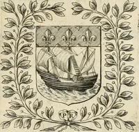Picture 1 of 59 from Eloges et discours sur la triomphante reception du roy en sa ville de Paris, apres la reduction de la Rochelle : accompagnez des figures, tant des arcs de triomphe que des autres preparatifs (1629), leaf 2