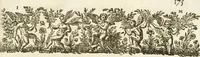 An illustration from Eloges et discours sur la triomphante reception du roy en sa ville de Paris, apres la reduction de la Rochelle : accompagnez des figures, tant des arcs de triomphe que des autres preparatifs (1629)