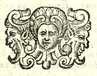 An illustration from Elogia abbatvm sacri Monasterij Casinensis : ad rum. patrem d. Simplicivm Caffarellvm, congregationis casinensis praesidem generalem (1630)
