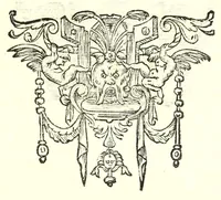 An illustration from Elogia abbatvm sacri Monasterij Casinensis : ad rum. patrem d. Simplicivm Caffarellvm, congregationis casinensis praesidem generalem (1630)