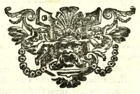 An illustration from Elogia abbatvm sacri Monasterij Casinensis : ad rum. patrem d. Simplicivm Caffarellvm, congregationis casinensis praesidem generalem (1630)