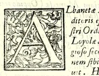An illustration from Elogia abbatvm sacri Monasterij Casinensis : ad rum. patrem d. Simplicivm Caffarellvm, congregationis casinensis praesidem generalem (1630)