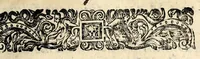 An illustration from Elogiæ æternae memoriæ Ludouici XIII, Francorum et Navarræ regis Christianissimi iusti, pij, felicis perduellium domitoris inuictissimi, Franciæ pacatoris clementissimi, religionis auitæ vindicis acerrimi, pristinæ maiestatis Franciæ assertoris vnici, musarum Herculis fortiss ... (1629)