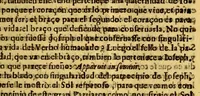 An illustration from El sueño de Ioseph en el viage de los Excos. SSes. duques de la Palata, principes de Massa, virreyes del Peru, Chile, y Tierra-firme, &c. : Fiesta que dedicaron sus excelencias al Patriarca San Joseph, en accion de gracias de auer llegado al puerto de Cartagena la Armada de Galeones: declarolo el P. Francisco Lopez de la Compañia de Iesus, confessor de sus excelencias, en el Templo de la misma Compañia, el dia 20. de abril año de 1681. (1681)