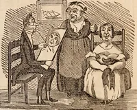 An illustration from Elton's comic all-my-nack 1842 (1841)