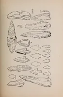 An illustration from El trabajo de la obsidiana en México : ejemplares de la colección arqueológica de la Sociedad mexicana de geografía y estadística (1913)