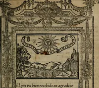 Picture 52 of 179 from Emblemas morales de don Ivan de Horozco y Couarruuias : dedicadas a la buena memoria del presidente Don Diego de Couarruuias y Leya su tio (1589), leaf 310
