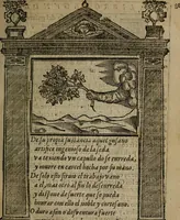 Picture 79 of 179 from Emblemas morales de don Ivan de Horozco y Couarruuias : dedicadas a la buena memoria del presidente Don Diego de Couarruuias y Leya su tio (1589), leaf 366