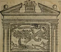 Picture 120 of 179 from Emblemas morales de don Ivan de Horozco y Couarruuias : dedicadas a la buena memoria del presidente Don Diego de Couarruuias y Leya su tio (1589), leaf 466