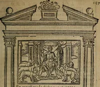 Picture 131 of 179 from Emblemas morales de don Ivan de Horozco y Couarruuias : dedicadas a la buena memoria del presidente Don Diego de Couarruuias y Leya su tio (1589), leaf 498