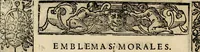 An illustration from Emblemas morales de Don Sebastian de Couarrubias Orozco, capellan del rey N.S. Maestrescuela, y canonigo de Cuenca, consultor del santo oficio (1610)