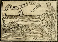 An illustration from Emblemas morales de Don Sebastian de Couarrubias Orozco, capellan del rey N.S. Maestrescuela, y canonigo de Cuenca, consultor del santo oficio (1610)