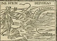 An illustration from Emblemas morales de Don Sebastian de Couarrubias Orozco, capellan del rey N.S. Maestrescuela, y canonigo de Cuenca, consultor del santo oficio (1610)
