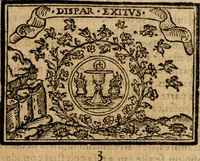 An illustration from Emblemas morales de Don Sebastian de Couarrubias Orozco, capellan del rey N.S. Maestrescuela, y canonigo de Cuenca, consultor del santo oficio (1610)