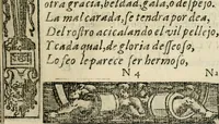 An illustration from Emblemas morales de Don Sebastian de Couarrubias Orozco, capellan del rey N.S. Maestrescuela, y canonigo de Cuenca, consultor del santo oficio (1610)