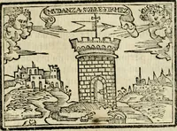 An illustration from Emblemas morales de Don Sebastian de Couarrubias Orozco, capellan del rey N.S. Maestrescuela, y canonigo de Cuenca, consultor del santo oficio (1610)
