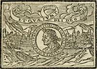 An illustration from Emblemas morales de Don Sebastian de Couarrubias Orozco, capellan del rey N.S. Maestrescuela, y canonigo de Cuenca, consultor del santo oficio (1610)