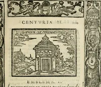 An illustration from Emblemas morales de Don Sebastian de Couarrubias Orozco, capellan del rey N.S. Maestrescuela, y canonigo de Cuenca, consultor del santo oficio (1610)