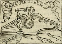 An illustration from Emblemas morales de Don Sebastian de Couarrubias Orozco, capellan del rey N.S. Maestrescuela, y canonigo de Cuenca, consultor del santo oficio (1610)