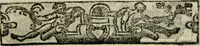 An illustration from Emblemas morales de Don Sebastian de Couarrubias Orozco, capellan del rey N.S. Maestrescuela, y canonigo de Cuenca, consultor del santo oficio (1610)