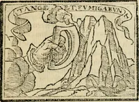 An illustration from Emblemas morales de Don Sebastian de Couarrubias Orozco, capellan del rey N.S. Maestrescuela, y canonigo de Cuenca, consultor del santo oficio (1610)