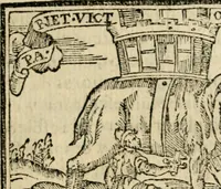 An illustration from Emblemas morales de Don Sebastian de Couarrubias Orozco, capellan del rey N.S. Maestrescuela, y canonigo de Cuenca, consultor del santo oficio (1610)