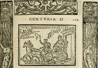 An illustration from Emblemas morales de Don Sebastian de Couarrubias Orozco, capellan del rey N.S. Maestrescuela, y canonigo de Cuenca, consultor del santo oficio (1610)