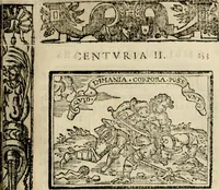 An illustration from Emblemas morales de Don Sebastian de Couarrubias Orozco, capellan del rey N.S. Maestrescuela, y canonigo de Cuenca, consultor del santo oficio (1610)