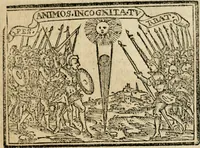 An illustration from Emblemas morales de Don Sebastian de Couarrubias Orozco, capellan del rey N.S. Maestrescuela, y canonigo de Cuenca, consultor del santo oficio (1610)