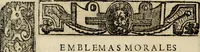 An illustration from Emblemas morales de Don Sebastian de Couarrubias Orozco, capellan del rey N.S. Maestrescuela, y canonigo de Cuenca, consultor del santo oficio (1610)