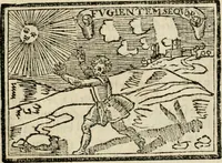 An illustration from Emblemas morales de Don Sebastian de Couarrubias Orozco, capellan del rey N.S. Maestrescuela, y canonigo de Cuenca, consultor del santo oficio (1610)