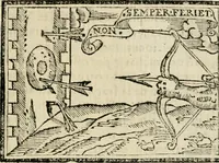 An illustration from Emblemas morales de Don Sebastian de Couarrubias Orozco, capellan del rey N.S. Maestrescuela, y canonigo de Cuenca, consultor del santo oficio (1610)