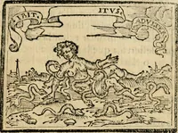 An illustration from Emblemas morales de Don Sebastian de Couarrubias Orozco, capellan del rey N.S. Maestrescuela, y canonigo de Cuenca, consultor del santo oficio (1610)