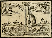 An illustration from Emblemas morales de Don Sebastian de Couarrubias Orozco, capellan del rey N.S. Maestrescuela, y canonigo de Cuenca, consultor del santo oficio (1610)