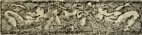 An illustration from Emblemas morales de Don Sebastian de Couarrubias Orozco, capellan del rey N.S. Maestrescuela, y canonigo de Cuenca, consultor del santo oficio (1610)