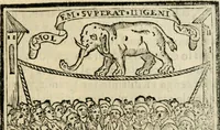 An illustration from Emblemas morales de Don Sebastian de Couarrubias Orozco, capellan del rey N.S. Maestrescuela, y canonigo de Cuenca, consultor del santo oficio (1610)