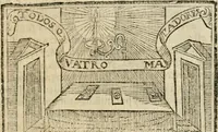An illustration from Emblemas morales de Don Sebastian de Couarrubias Orozco, capellan del rey N.S. Maestrescuela, y canonigo de Cuenca, consultor del santo oficio (1610)
