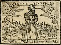 An illustration from Emblemas morales de Don Sebastian de Couarrubias Orozco, capellan del rey N.S. Maestrescuela, y canonigo de Cuenca, consultor del santo oficio (1610)