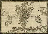 An illustration from Emblemas morales de Don Sebastian de Couarrubias Orozco, capellan del rey N.S. Maestrescuela, y canonigo de Cuenca, consultor del santo oficio (1610)