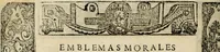 An illustration from Emblemas morales de Don Sebastian de Couarrubias Orozco, capellan del rey N.S. Maestrescuela, y canonigo de Cuenca, consultor del santo oficio (1610)
