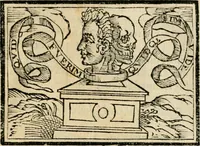 An illustration from Emblemas morales de Don Sebastian de Couarrubias Orozco, capellan del rey N.S. Maestrescuela, y canonigo de Cuenca, consultor del santo oficio (1610)